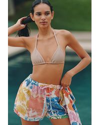 Celandine - X Grace Gillespie Linen-Blend Shorts - Lyst