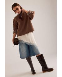 Anthropologie - Estellar Leather Boots - Lyst