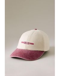 By Anthropologie - Run Club Embroidered Baseball Cap - Lyst