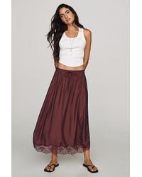 By Anthropologie - Reverie Midi Skirt - Lyst
