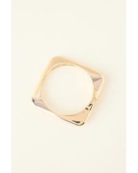 By Anthropologie - Square Bangle Bracelet - Lyst