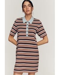 By Anthropologie - Pollie Mini Swing Jumper Dress - Lyst