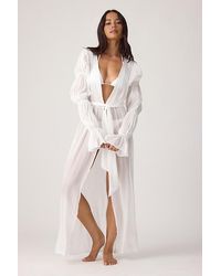 Meeka - Iris Chiffon Robe - Lyst