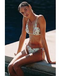 Seafolly - Beach Picnic Tie-Side Rio Bikini Bottoms - Lyst