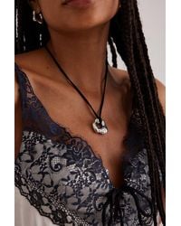 Anthropologie - Cord Sculptural Pendant Necklace - Lyst