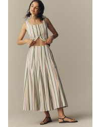 Maeve - Striped Maxi Skirt - Lyst