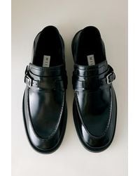 Miista - Els Mule Leather Loafers - Lyst