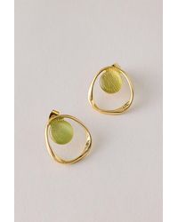 By Anthropologie - Ring Stone Earrings - Lyst