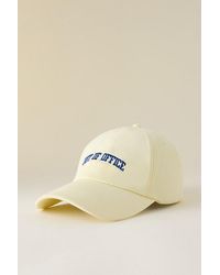 By Anthropologie - Out Of Office Embroidered Baseball Cap - Lyst