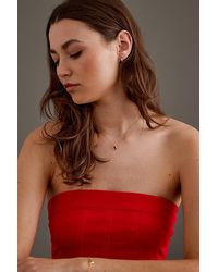 Rachel Jackson - Plated Electric Love January Birthstone Garnet Necklace - Lyst