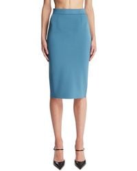 Tom Ford - Light Viscose Midi Skirt - Lyst