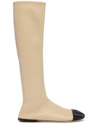 Christen - Leather Tabi Boots - Lyst