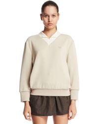 Lacoste - Boucle Knit Mini Skirt - Lyst