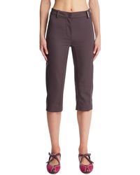 The Attico - Wool Capri Trousers - Lyst