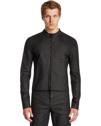 Gucci - Coated Stretch Cotton Denim Jacket - Lyst