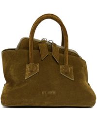 The Attico - Mini La Passeggiata Suede Bag - Lyst