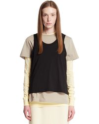 Wardrobe NYC - Multi-Panel Cotton Top - Lyst