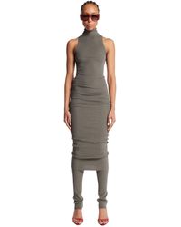 ARMARIUM - Midi Fitted Dress - Lyst
