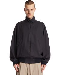 Fear Of God - Bomber A Collo Alto Blu - Lyst