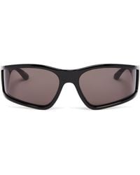 Balenciaga - Occhiali Da Sole Sunset D-Frame Neri - Lyst
