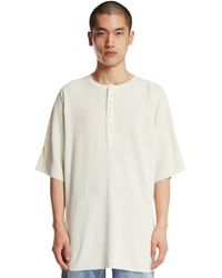 Calvin Klein - Ribbed Relaxed T-Shirt - Lyst