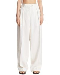 Calvin Klein - High-Waisted Trousers - Lyst