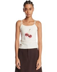 Willy Chavarria - Cherry Cholita Top - Lyst