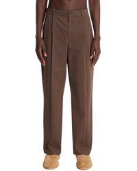 The Row - Cotton Trousers - Lyst