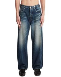 NEEDBY VINTAGE - Dark Relaxed Jeans - Lyst