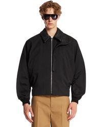 Bottega Veneta - Cotton-Blend Bomber Jacket - Lyst