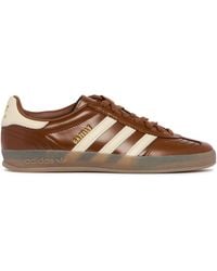 adidas Originals - Leather Gazelle Indoor Sneakers - Lyst