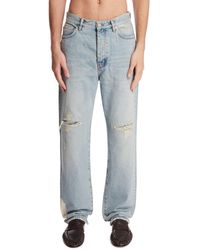 Purple Denim - Denim Ripped Jeans - Lyst