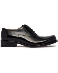 The Row - Leather Lace-Up Shoes - Lyst