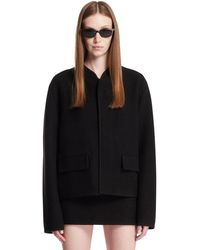Rier - Wool Cropped Walker Jacket - Lyst