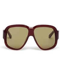BRU Eyewear - Burgundy Winnie Sunglasses - Lyst