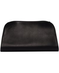The Row - Leather Peggy Clutch - Lyst