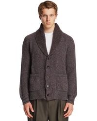 Brioni - Cashmere And Silk Cardigan - Lyst