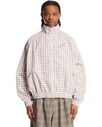 Willy Chavarria - And Checked Ruff Rider Track Jacket - Lyst