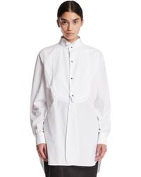 Maison Margiela - Cotton Tuxedo Shirt - Lyst