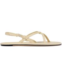 The Row - Thin Cross Sandals - Lyst