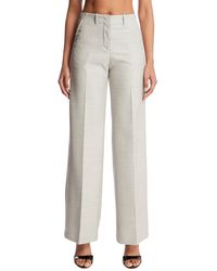 DECHAMPS - Wool And Silk Trousers - Lyst