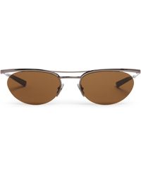 Saint Laurent - Sl 862 Oval Sunglasses - Lyst