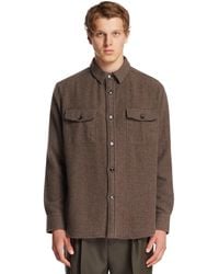 Brioni - Vagabond Cashmere Overshirt - Lyst