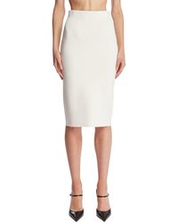 Tom Ford - Viscose Midi Skirt - Lyst