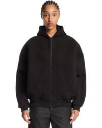 Fear Of God - Felpa Con Zip Nera - Lyst