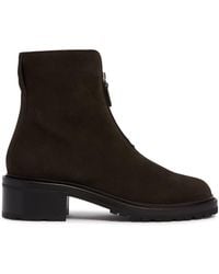 The Row - Nobilis Suede Pull-On Boots - Lyst