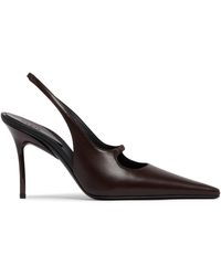 Alaïa - Leather Drop Slingback Pumps - Lyst