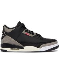 Nike - Air Jordan 3 X Levi's Retro Sp Sneakers Grigie - Lyst