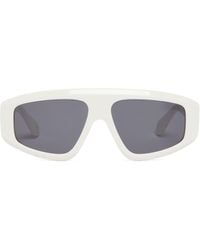 Alaïa - Aviator Shield Sunglasses - Lyst
