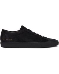 Common Projects - Suede Original Achilles Low Sneakers - Lyst